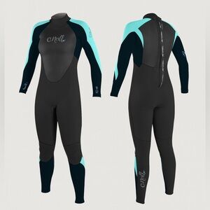 O’Neill WOMEN EPIC 4/3 MM BACK ZIP FULL WETSUIT Size: 10